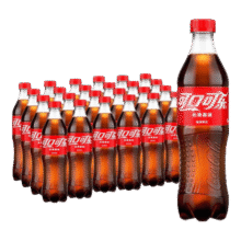 可口可乐（Coca-Cola） 可乐雪碧芬达可选汽水碳酸饮料500ml瓶整箱装 含糖可乐 500ml*24瓶69.9元 (送赠品,券后省10,月销1w+)