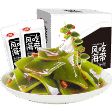 再降价：卫龙 风吃海带低脂低卡香辣味 400g*1盒 约20小包6.89元（需领券，叠加全能卡后）