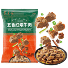 中华老字号！东来顺 五香红煨牛肉 200g*2袋￥27.90 9.3折