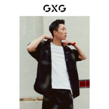 GXG男装 重磅牛仔衬衫75元+4元淘金币