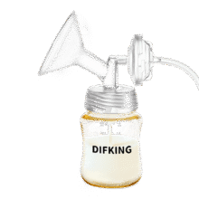 DIFKING适配贝瑞克大贝贝S1S2喜咪乐吸奶器全套配件鸭嘴阀喇叭罩奶瓶软管 【口径17mm】PPSU单边配件包69元 (券后省13)