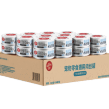 趁好价囤猫罐头！Wanpy 顽皮 果饭儿系列 出口级 鸡肉三文鱼猫罐头80g*24罐（汤汁型）￥47.50 比上一次爆料降低 ￥112.93