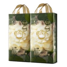 babycare金山茶花拉拉裤L38片*2包(9-14kg)婴儿尿不湿超薄透气轻柔花苞裤298元 (满596减40,送赠品,券后省0.92,月销3000+)