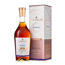 CAMUS 卡慕 经典布特妮VSOP 干邑白兰地洋酒 单一庄园 VSOP 700ML券后353.8元