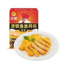 正新金丝鸡排（原味）300g/3片空气炸锅烧烤食材半成品炸鸡预制下酒菜