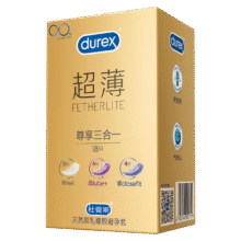杜蕾斯（durex） 避孕套 安全套 超薄尊享三合一 18只89.82元（合44.91元/件）