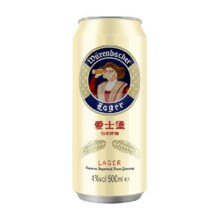88vip：爱士堡 拉格德国原装啤酒500ml*24瓶