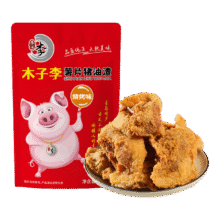 木子李 薯片猪油渣 烧烤味 100g*1袋