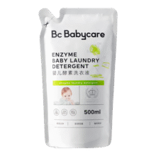 bc babycare婴儿洗衣液无酒精宝宝专用婴幼儿童酵素去污洗衣液抗 500ml 1袋 独立装 【超值尝新装】18.9元 (月销2000+)