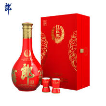 郎酒 红花郎十五（15）53度酱香型白酒 500mL 礼盒装