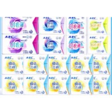 ABC 姨妈巾瞬吸云棉21包卫生巾189片