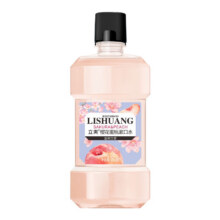 漱口水冰蓝劲爽  蜜桃味 1瓶250ml1.83元