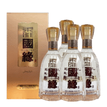 今世缘 柔雅国缘 柔雅型白酒 42度 500ml*4瓶 整箱装 婚宴喜酒送礼