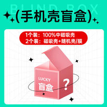 亿色 苹果壳盲盒【1个装】100%中磁吸壳 iPhone15券后15.9元