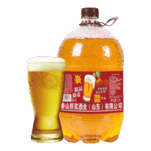 泰山原浆酒业 桶装精酿鲜爽啤酒扎啤8度 1.5L 1桶 单桶装3.25元（需领券）