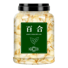 苓仙谷兰州龙牙百合干新鲜食用中药材正宗白合片煲汤熬粥莲子非野生特级 大罐1罐百合干(250g)39元 (券后省3)