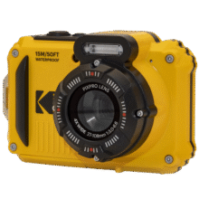 KODAK 柯达 PIXPRO WPZ2 数码相机 三防防震防水防尘 1080p 1600万像素 4 倍光学变焦 wifi连接 黄色1158.9元 (券后省30)