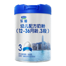 君乐宝乐铂3段奶粉12-36个月婴幼儿配方1-3岁三段奶粉 808g 6罐装