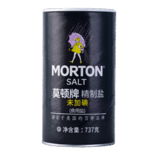 莫顿 无碘盐 未加碘盐 737g