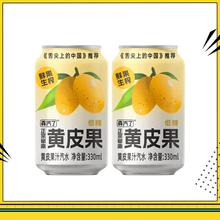 森汽了 郁南黄皮果汁气泡水饮料330ml*2罐券后2.12元
