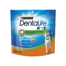 需首购、京东PLUS:齿一生猫零食猫咪饼干洁齿零食成猫 鸡肉味170g 磨牙减少牙结石24.9元