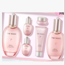 Whoo 后 拱辰享水沄水乳礼盒6件套+赠 水沄3件套44ml*4+洁面40ml*2454.56元（需领券）