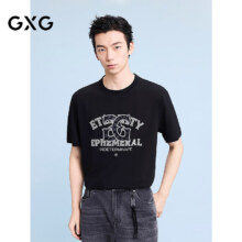 GXG男装 商场同款 休闲T恤G24X44205743.4元、包邮