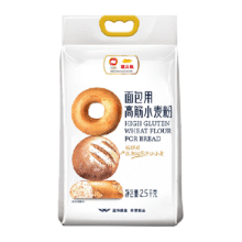 88vip、金龙鱼高筋家用烘焙小麦粉2.5kg