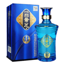 景芝一品景芝 芝麻香型高度白酒 婚宴喜酒 52度 500mL 1瓶 蓝淡雅 单支装194元 (每满188减100,券后省0.97)