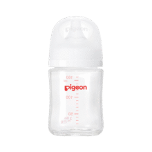 贝亲（Pigeon）新生儿 防胀气宽口径玻璃奶瓶160ml SS号奶嘴 0个月+ AA26067.85元（需领券）