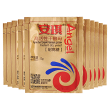 88VIP：安琪 酵母干酵母5g*10袋0.22元包邮+93淘金币
