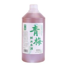 浙一家青梅鲜浊米酒手工酿造自然发酵女士低度微醺甜酒6度2L15元