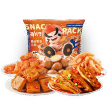 劲仔深海小鱼豆干素肉魔芋零食大礼包组合节日礼物多口味可选 【20包】辣卤零食礼包160g9.9元 (满10减2,券后省10)