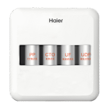 海尔（Haier） 净水器家用升级1080G大通量自来水过滤器 保留矿物质不插电无废水HU108厨房净化直饮净水机 【全国免费装】25年小鲜泉净水器364元