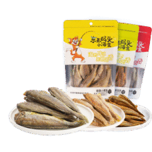 小海食日照特产香酥小黄鱼鱼干50g/袋 即食海味休闲小吃孕妇零食黄鱼酥 黄鱼酥椒盐224.9元