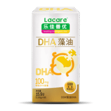 乐佳善优 DHA藻油60粒/瓶0岁以上婴幼儿儿童学生成年人可用 原装进口