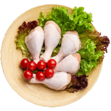 CP正大食品白羽鸡琵琶腿2斤 *7件11.54元/件 共80.8元包邮