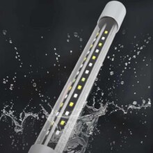 鱼缸灯led灯 防水超亮全光谱  18W三色变光74cm（80-90cm缸用）