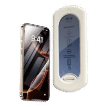 力贝克适用iphone苹果13/14/15/16钢化膜苹果16promax手机膜全覆盖防尘无尘仓防摔抗指纹高清膜 【超清防爆 AR增透】2片+神器 iPhone16promax34.9元 (满2件8.80折,券后省10)