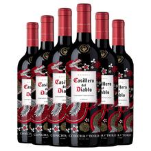 红魔鬼 尊龙 赤霞珠干型红葡萄酒750ml*6券后190元