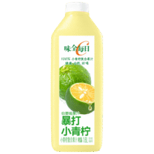 味全 每日C果汁 100%小青柠复合果汁 1600ml*3件+赠1件50.7元（买二送一后合12.68元/件）