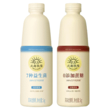 北海牧场1Kg*2桶装酸奶22.04元
