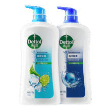滴露Dettol健康沐浴露950g*2套装（薄荷冰爽+海洋酷爽）男女士68.9元