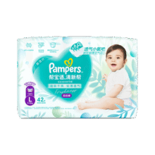 帮宝适（Pampers）清新帮拉拉裤 L大码42片超薄干爽男女宝宝通用9-11KG建议咨询客服67元 (满67减3,月销1000+)