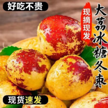 粤迎陕西大荔冬枣 净2.8-3斤精选果【单果6g+】9.99元
