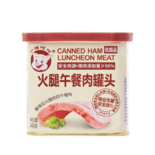 小猪呵呵 火腿午餐肉 340g