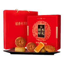 百亿补贴：稻香村 月饼礼盒装 好礼500g蛋黄莲蓉五仁豆沙中秋节礼品公司团购福利 稻香好礼500g19.9元（需领券）