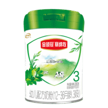 伊利金领冠塞纳牧【首款HMOs】有机A2奶粉3段(1-3岁)280g