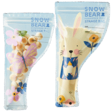 小白熊SnowBear一次性奶粉袋密封防潮外出便携奶粉分袋装30片86909.8元 (券后省0.9,月销1w+)