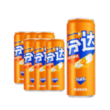 20日20:00 可口可乐芬达Fanta 高考季 橙味摩登罐碳酸饮料 330ml*6罐新老包装随机发8.8元